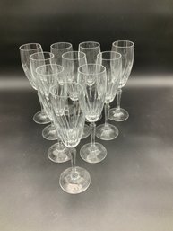 Crystal Champagne Glasses