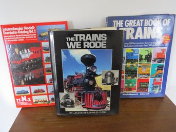 A Trio Of Train Books