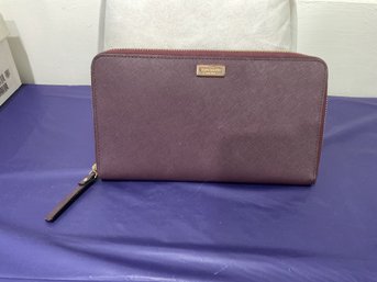 Authentic Kate Spade- Dark Purple Wallet