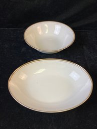 Royalton China Co Two Piece Porcelain Bowl Collection