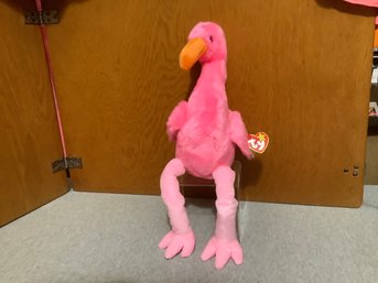 Beanie Buddies 1998 Pinky The Flamingo 56