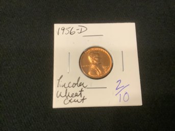 1956 D Lincoln Wheat Cent 30