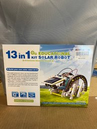 Build Your Own Solar Robot Kit Unused