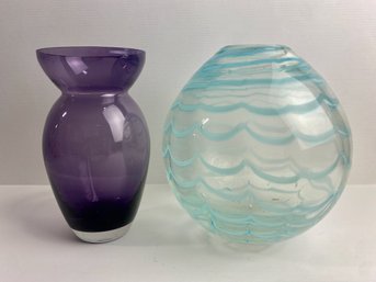 Vintage Colorful Vases (2)