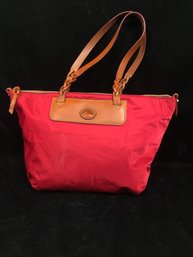 Dooney And Bourke Nylon Shopper Tote Bag