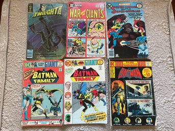 Six Vintage 50 Cents Comic Books (9).including #1