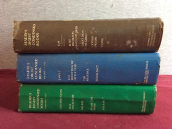 Readers Digest Condensed Books Lot Of 3