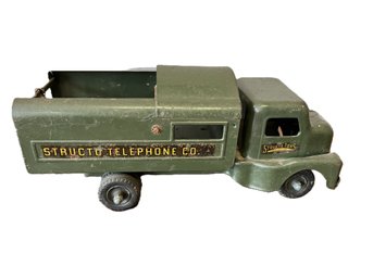 1950s Strutco Toys Telephone Co. Truck