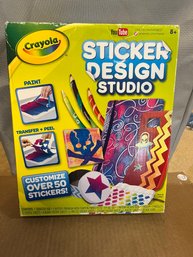 Crayola Sticker Design Studio Unused