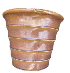 Beautiful Glazed Earthenware Planter