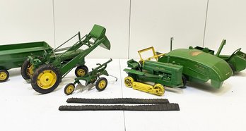 Vintage Metal John Deere Toys