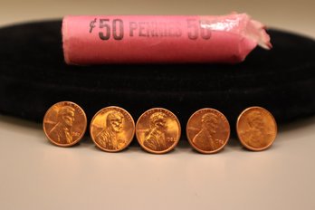 1982 Uncirculated Roll Of Pennies