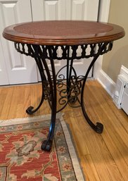 Circular Top Side Table