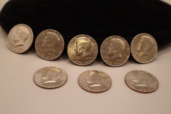 1776-1976 Kennedy Half Dollars (8)