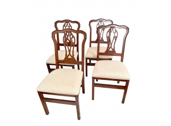 Frontgate Folding Chairs - Set Of 4