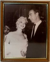 Joe Dimaggio & Marilyn Monroe Framed Picture