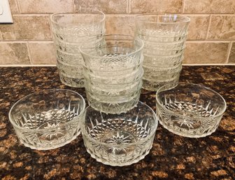 ARCOROC USA Cut Crystal Bowl Set