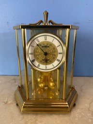 Vintage Howard Miller Gold Clock