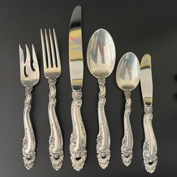 Gorham Sterling Silverware Service For 12 - DECOR - 74 Pcs