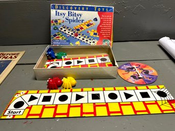 Discovery Toys Vintage Itsy Bitsy Spider Game And More