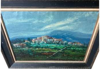 Beautiful Original Impressionist Oil Painting - European Countryside