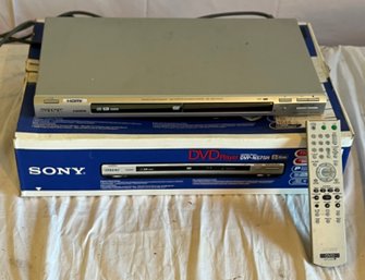 Sony DVD Player With Remote