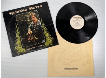 Richard Betts - Highway Call On Capricorn Records