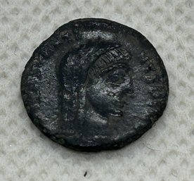 ANCIENT ROMAN CONSTANTINUS I Bronze Coin- Circa 320 A.D.