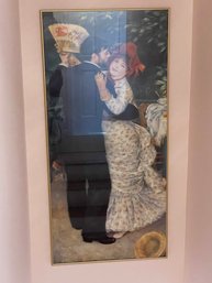 Pierre Augusta Renoir Dance In The Country Art Print In Frame