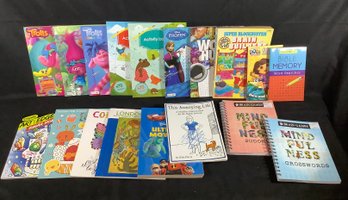 Coloring Books And Activity Books Lot