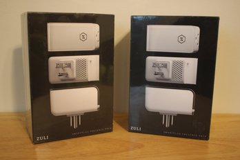 Two New In Packaging Zuli Smart Plug Presence Packs