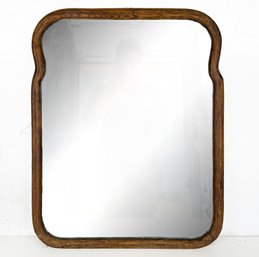 A Vintage Oak Mirror