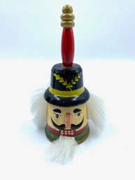 Vintage Wooden Nutcracker Head Bell