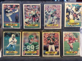 (8) 1983 Topps Football Stickers - M