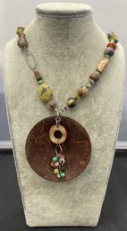 Silpada Stone, Bead And 925 Necklace