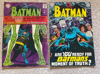 Pair Of Vintage 12 Cents Batman Comic Books. (11)