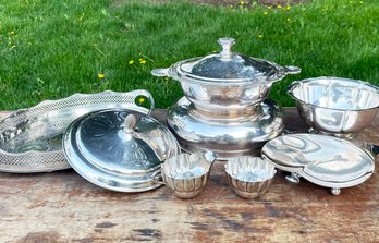 Vintage Silver Plated Serving Ware