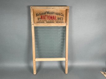 Vintage National Washboard Company Washboard