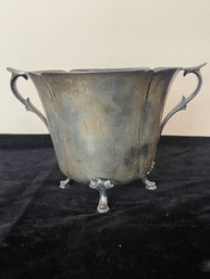 Monogramed Footed Ice-bucket