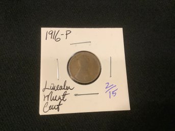 1916 P Lincoln Wheat Cent 36