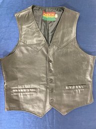 Leather Vest Oaken Limited Size 44