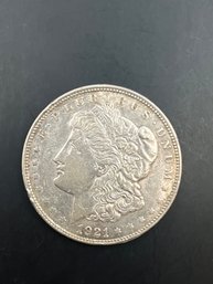 1921 Morgan Silver Dollar