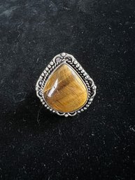 Tiger Eye Ring Size 7