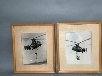 Vintage US Marines Framed Photographs