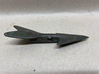 Antique Bronze Harpoon Dart.