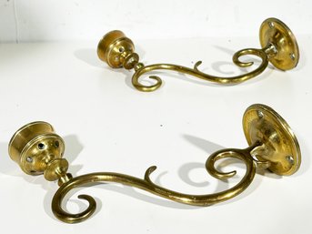 A Vintage Brass Candlestick