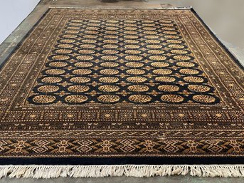 A Large Modern Bokhara Rug From Belgium