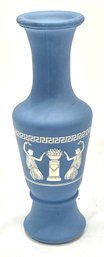 Vintage Wedgewood Style Light Blue Bud Vase