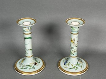 Vintage Royal Worcester Candlesticks