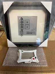 9 X 9 Shadowbox Frame And Small Desk Frame Unused